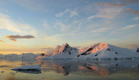 Sunset at Paradise Harbour 