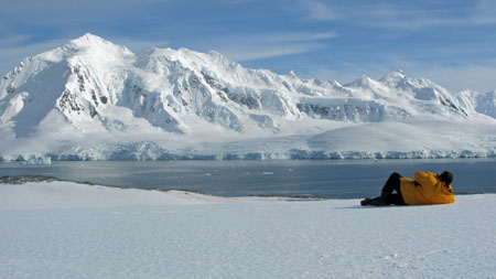 Spectacular views from the slope above Damoy Point 4