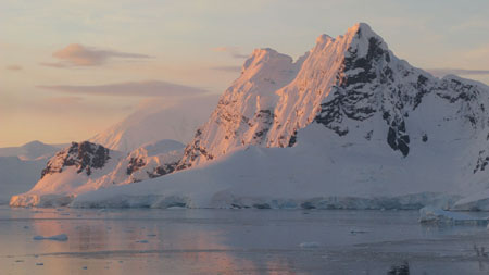 Sunset at Paradise Harbour 