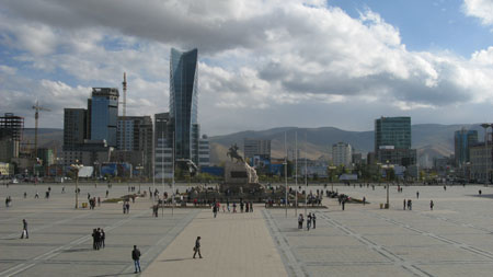 Sukhe Bator Square, Ulaan Baatar 