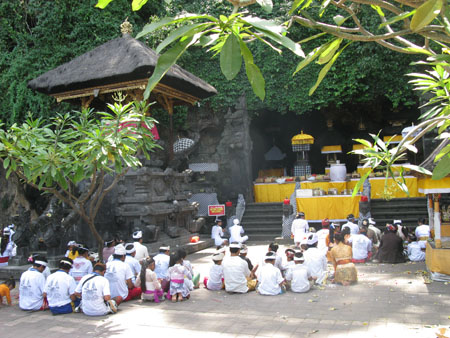 Temple scene