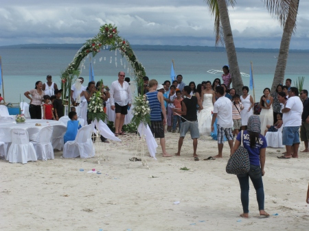 Culmination of the Dating Game - getting married on Bantayan
