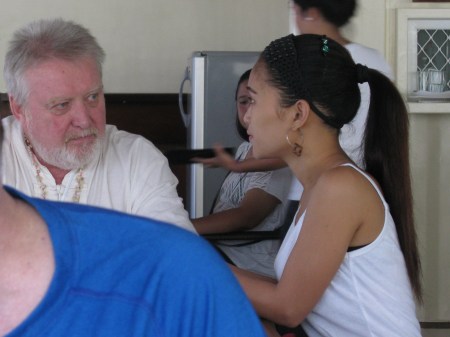 Jean-Pierre and his doll like companion