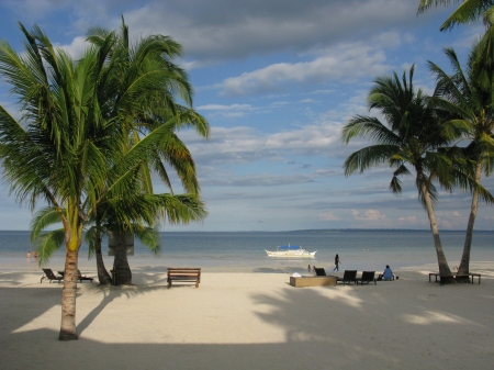 Paradise on earth - Bantayan Island from our shared Verandah