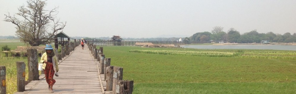 The U Bein Bridge, Amarapura 