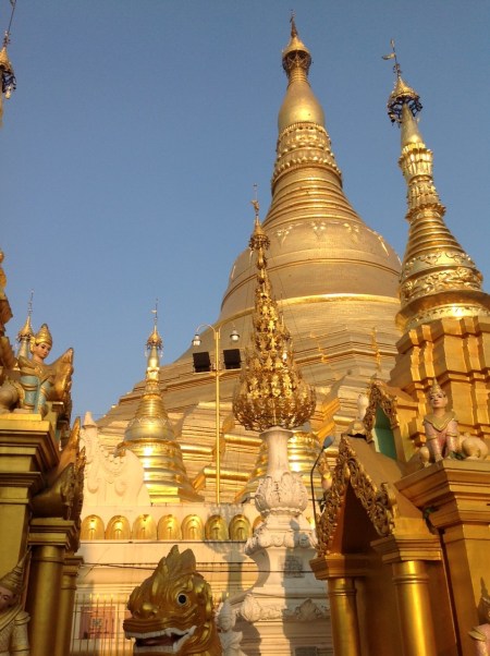 Myanmar - land of ten thousand Golden Stupas. Schwedagon Paya, Yangon