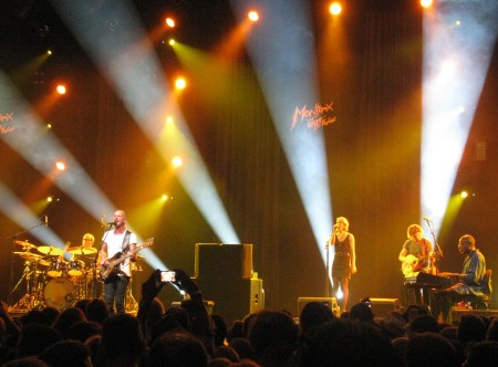 Sting and his backing group Montreux 2013