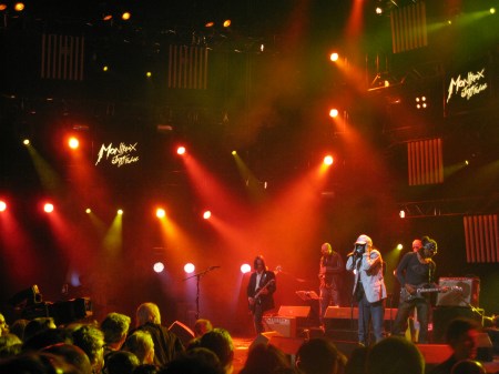 Alpha Blondie set the tone for an evening of Reggae in 2012