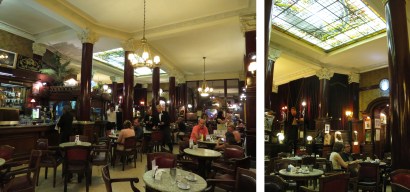 The historic Cafe Tortoni is the most famous of Buenos Aires’ many Cafes