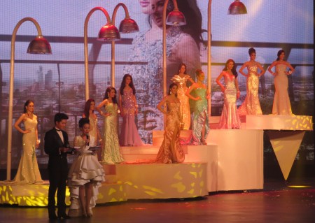 The final 10 were the most elegant group of women the writer has ever seen – except they weren't!