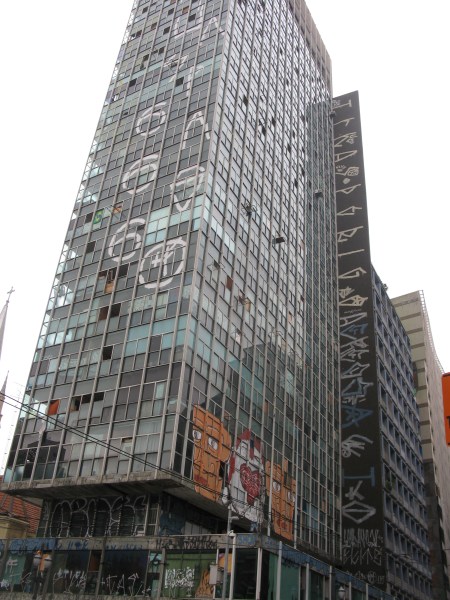 Graffiti rules everywhere in Sao Paulo!