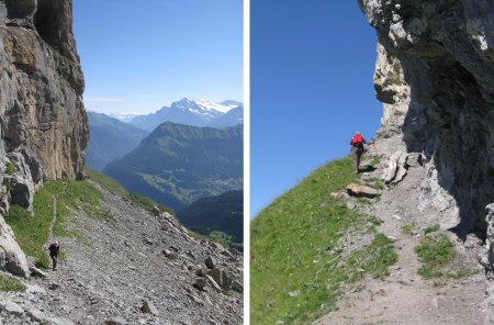 Contouring beneath the Lobhorn.
