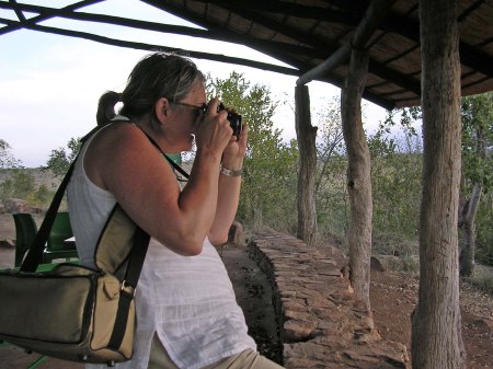 Looking for the less spotted Elsworth? We were to meet up by chance close to this water hole