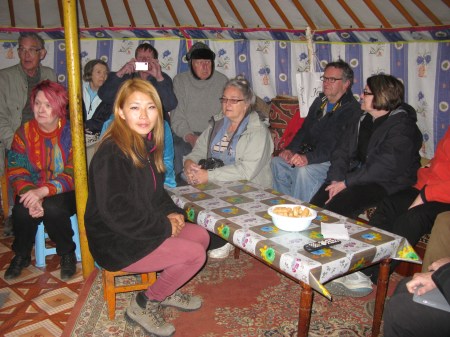 …………was also guided by the delectable Gerlee when he visited Mongolia two years ago
