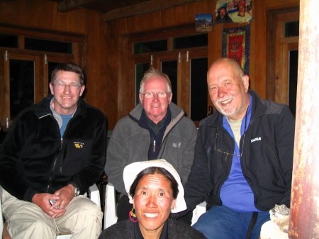 ….when in walk Roger and Bob for the most unlikely reunion 36 years after I last saw them!