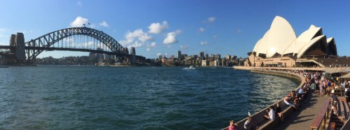 The Opera House and Harbour Bridge dominate most views of Sydney Harbour.