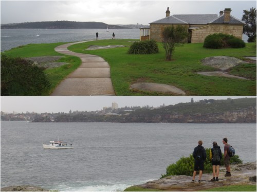 It is a short walk from Watsons Bay to South Head and the mouth of Sydney Harbour.