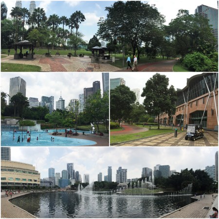 The KLCC (Kuala Lumpur City Centre) - a city within the city, was built upon a former racecourse.