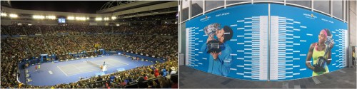 The reason for the writer’s two recent visits to Melbourne was to watch the Australian Open Tennis – allegedly the players favourite Grand Slam event. Novak Djokovic won in both 2015 and 2016 whilst Serena Williams was surprisingly by beaten by Angelique Kerber in the 2016 Final after triumphing in 2015.