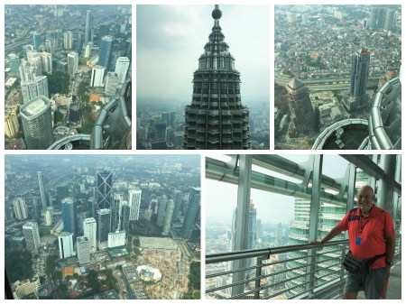 Views from within the Petronas Towers.