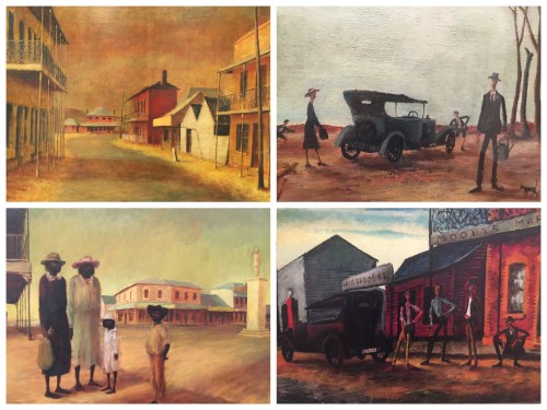 The Art Gallery of NSW in Sydney and the Ian Potter Centre in Melbourne both contain paintings by the iconic Australian artist, Russell Drysdale.