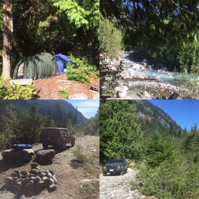 So we ended up camping at the small Molson Memorial Recreation site.