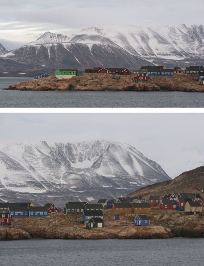 Dawn over Ittoqqortoormiit