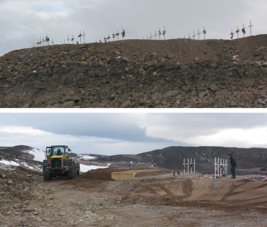 aintaining a graveyard in such a harsh environment is no easy challenge