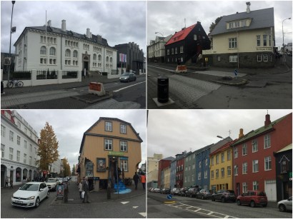 Traditional Icelandic architecture in Reykjavik 