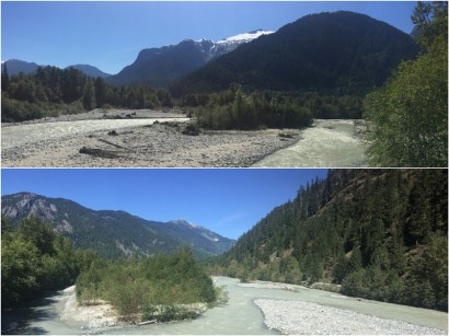 Views along the Squamish River.