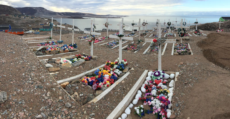 An attractive and respectful final resting place in the most testing of locations