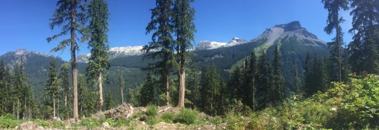 We got quite high before realising we were on the wrong road and turning around.